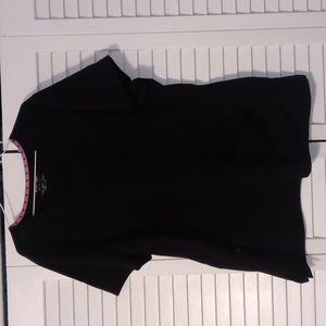 2x Black Heartsoul Scrub Top